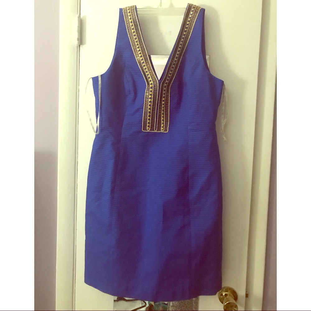 NWT Lilly Pulitzer Elliot Shift Dress Sz 12